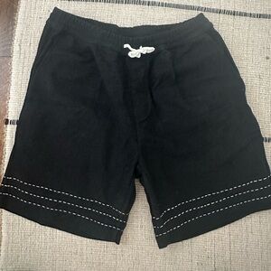 3sixteen Black Hand Stitch Club Shorts
